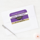 Couleurs de l'école ! Sticker pour étiquette Nom d (Enveloppe)