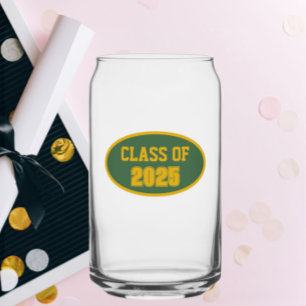 Couleurs de l'école verte et or Année de classe