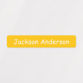 Couleurs de l'espace Nom étiquettes pour enfants i (Design 2)