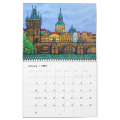 Couleurs de l'Europe Calendrier de 2 pages par Lis (Jan 2027)