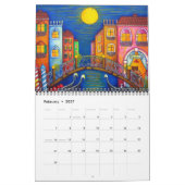 Couleurs de l'Europe Calendrier de 2 pages par Lis (Feb 2027)