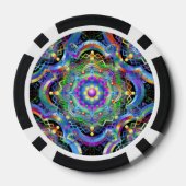 Couleurs de l'Univers Mandala jetons de poker (Verso)