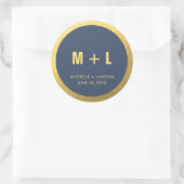 Couleurs de mer + Stickers à huile | MARIAGE (Sac)