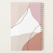 Couleurs de pastel géométrique minimes et abstrait (Dos)