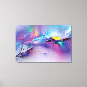 Couleurs de peinture à l'écorce Toile à l'écorce P