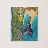 Couleurs de puzzle de Monterosso (Vertical)