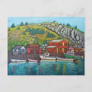 Couleurs de Quidi Vidi, Carte postale de Terre-Neu