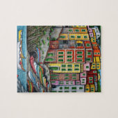 Couleurs de Riomaggiore, puzzle de Cinque Terre (Horizontal)