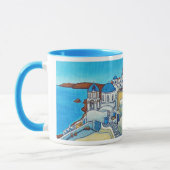 Couleurs de Santorin Mug (Gauche)