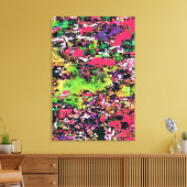 Couleurs de Talon - Toile Enveloppée / Moderne Abs (Insitu(Salon))