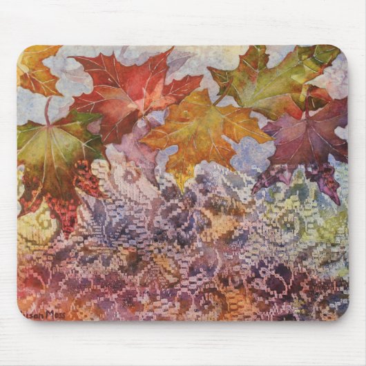 Couleurs de tapis de souris d'automne (Devant)