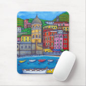Couleurs de tapis de souris de Vernazza (Avec souris)
