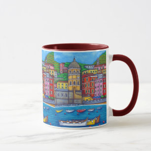Couleurs de tasse de café de Vernazza