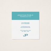 Couleurs de tendance Modèle Monogramme moderne per (Dos)