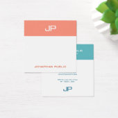 Couleurs de tendance Modèle Monogramme moderne per (Bureau)