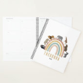 Couleurs de terre Aquarelle Arc-en-ciel Animaux de (Devant avec enveloppe)