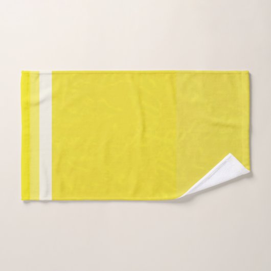 Couleurs de tranches de fruits de citron juteux (Serviette à main)