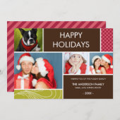 COULEURS DE VACANCES | CARTE PHOTO VACANCES (Devant / Derrière)