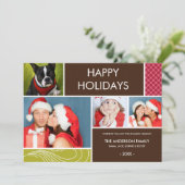 COULEURS DE VACANCES | CARTE PHOTO VACANCES (Debout devant)