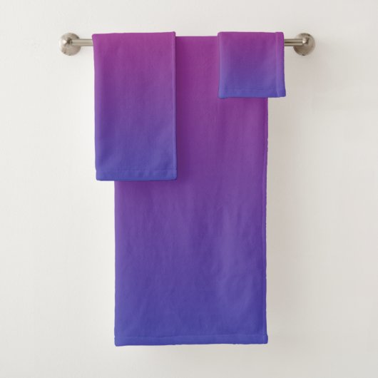 Couleurs dégradées rose et violet (En situation)
