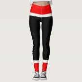 Couleurs d'équipe personnalisées Leggings de hocke (Devant)