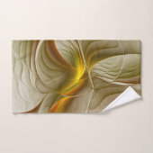Couleurs des métaux précieux, art fractal Abstrait (Serviette à main)