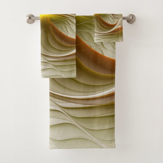 Couleurs des métaux précieux, art fractal Abstrait (En situation)