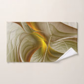 Couleurs des métaux précieux, art fractal Abstrait (Serviette à main)