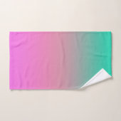 Couleurs d'été en pente douce mode couleur simple (Serviette à main)