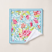 Couleurs d'été funky Peinture Splatter Motif perso (Gant de toilette)