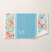 Couleurs d'été funky Peinture Splatter Motif perso (Serviette à main)