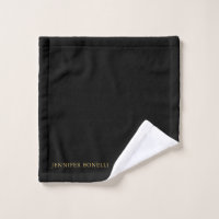Couleurs d'or noir professionnel tendance moderne