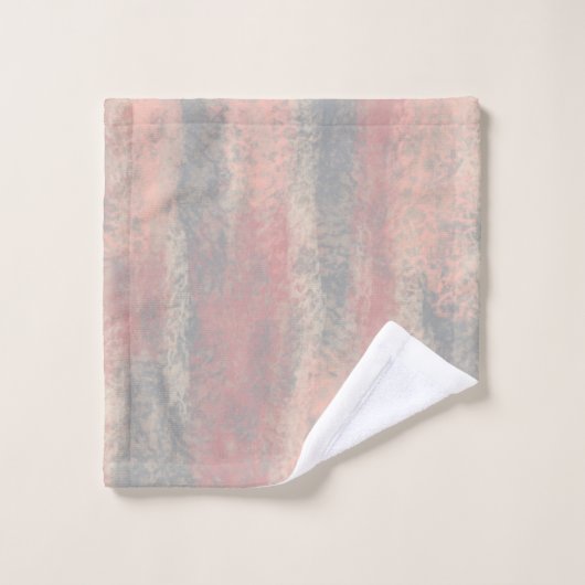 Couleurs douces Abstraites Mat de bain beige gris  (Gant de toilette)
