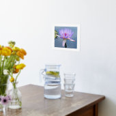 Couleurs douces Eau Lily Texte Imprimer Poster (Couchage (Cuisine))