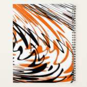 Couleurs du Bengale Orange et lignes noires (Dos)