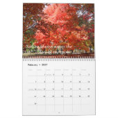 Couleurs du calendrier d'automne (Feb 2027)