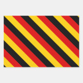 Couleurs du drapeau allemand Papier d'enveloppemen (Devant 2)