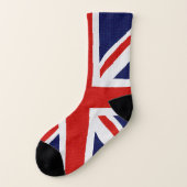 Couleurs du drapeau britannique Chaussettes imprim (Gauche - extérieur)