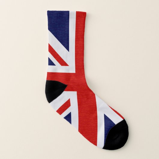 Couleurs du drapeau britannique Chaussettes imprim (Gauche intérieur)