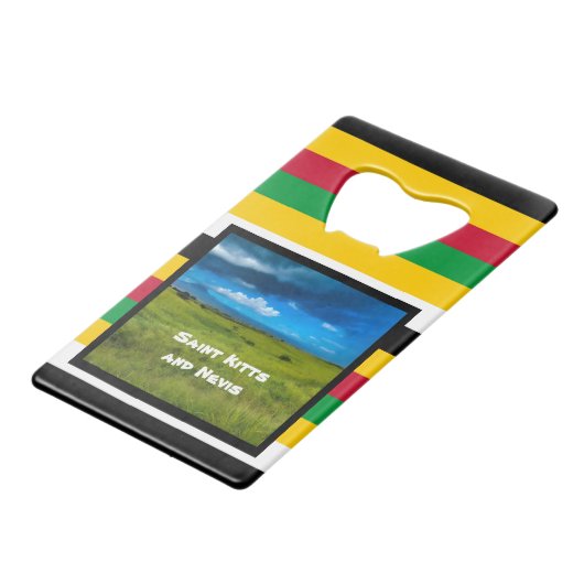 Couleurs du drapeau de Saint-Kitts (Dos Angle)