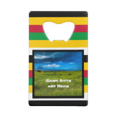 Couleurs du drapeau de Saint-Kitts (Dos)