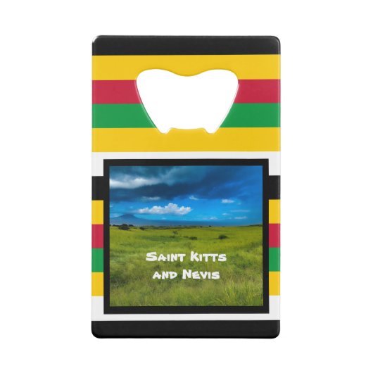 Couleurs du drapeau de Saint-Kitts (Dos)