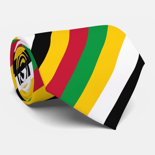 Couleurs du drapeau de Saint-Kitts Cravate (Roulé)