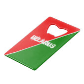 Couleurs du drapeau national biélorusse (Devant Angle)