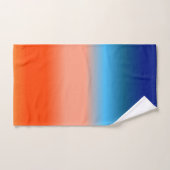Couleurs du lever du soleil Dégradé (Serviette à main)