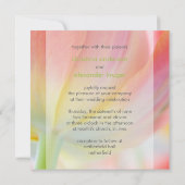 Couleurs du printemps ・ Faire-part de mariage (Dos)