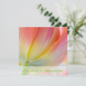 Couleurs du printemps ・ Faire-part de mariage (Debout devant)