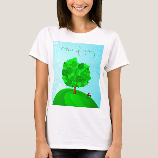 Couleurs du ressort, t-shirt (Devant)