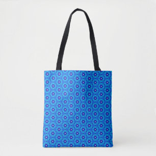 Couleurs du Sac fourre-tout Motif Rose bleu