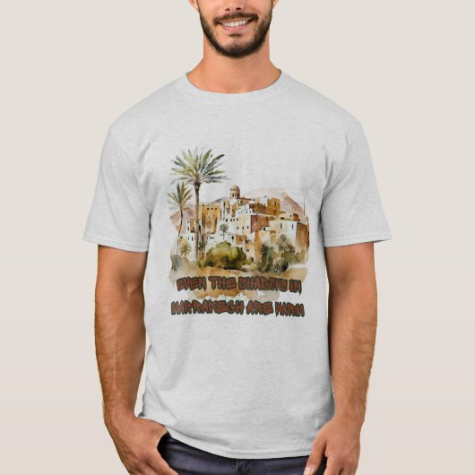 Couleurs du T-shirt Medina (Devant)